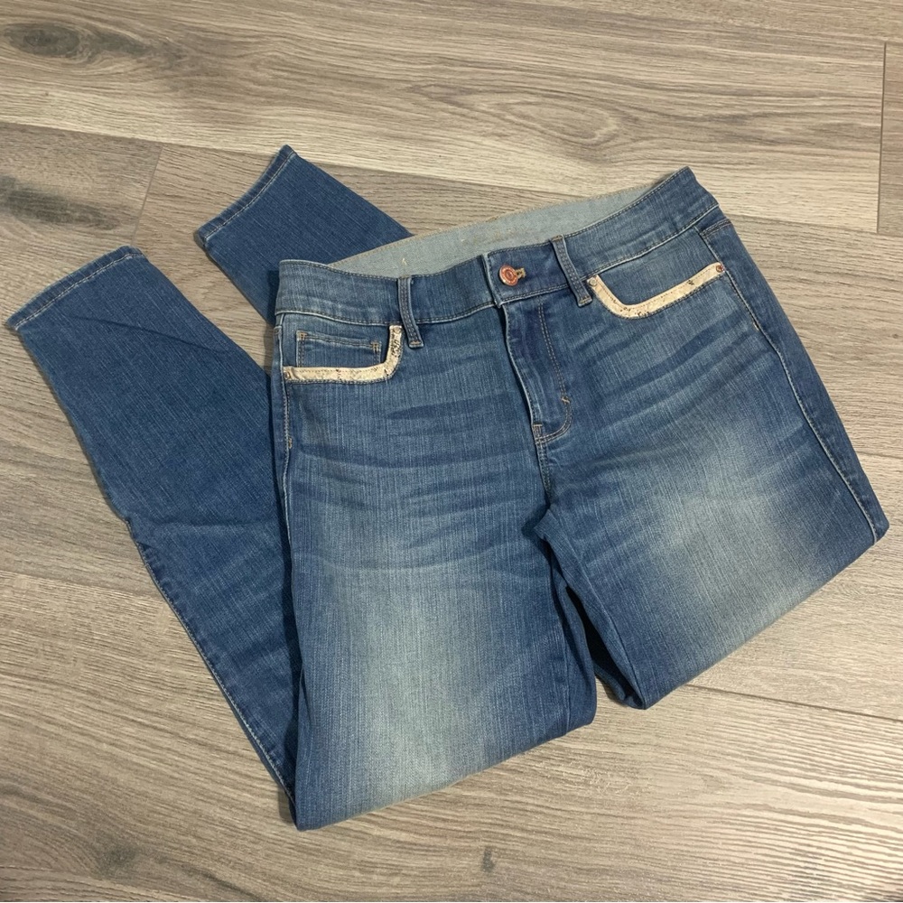 WHBM Skinny Ankle Jeans